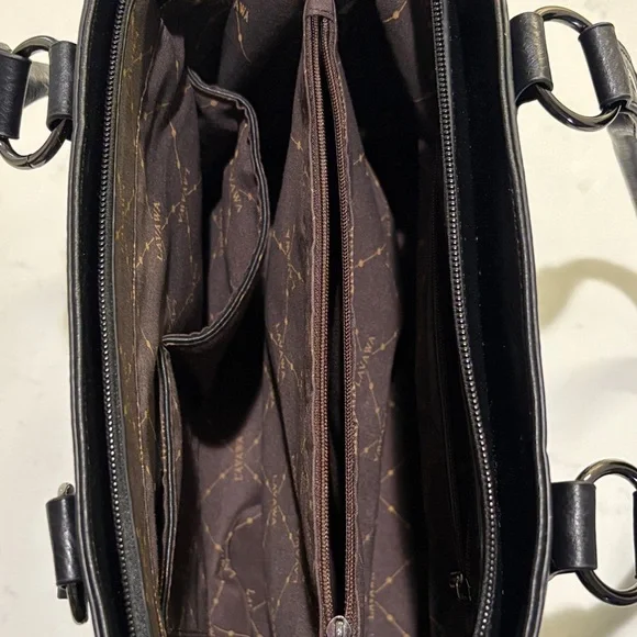 Elegant Black Embellished Tote Bag Excellent condition - Picture 5 of 7